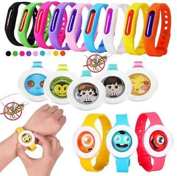 

New to the 1pcs Bracelet Anti Mosquito Capsule Pest Insect Bugs Control Mosquito Repellent Wristband For Kids Mosquito Killer