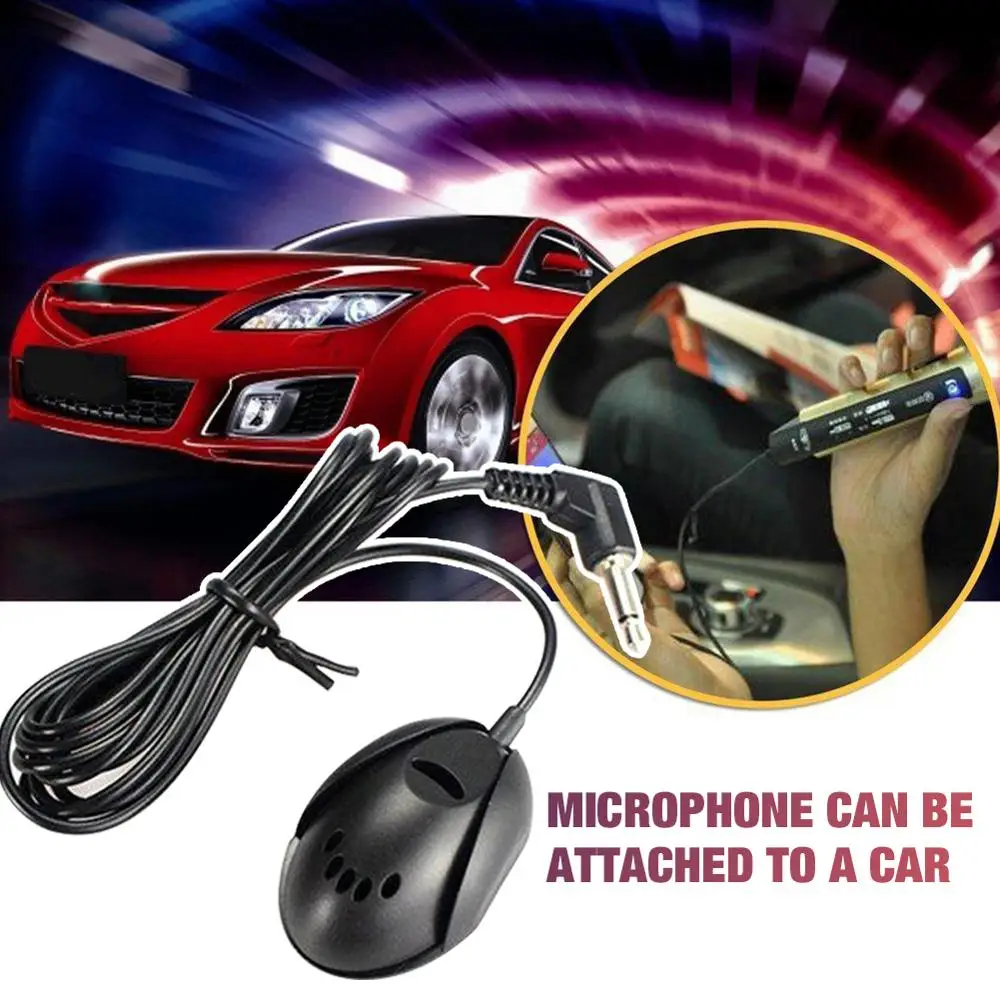 GPS Hands-free Microphone External Bluetooth-compatible 3.5mm Car Mono Portable | Автомобили и мотоциклы