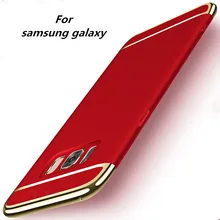 Поликарбонатный люксовый чехол покрытие Защитный чехол для samsung Galaxy S9 S8 S10 A8 A7 A6 плюс S7 S6 край A50 A30 A5 Note 8 9 Жесткий Чехол