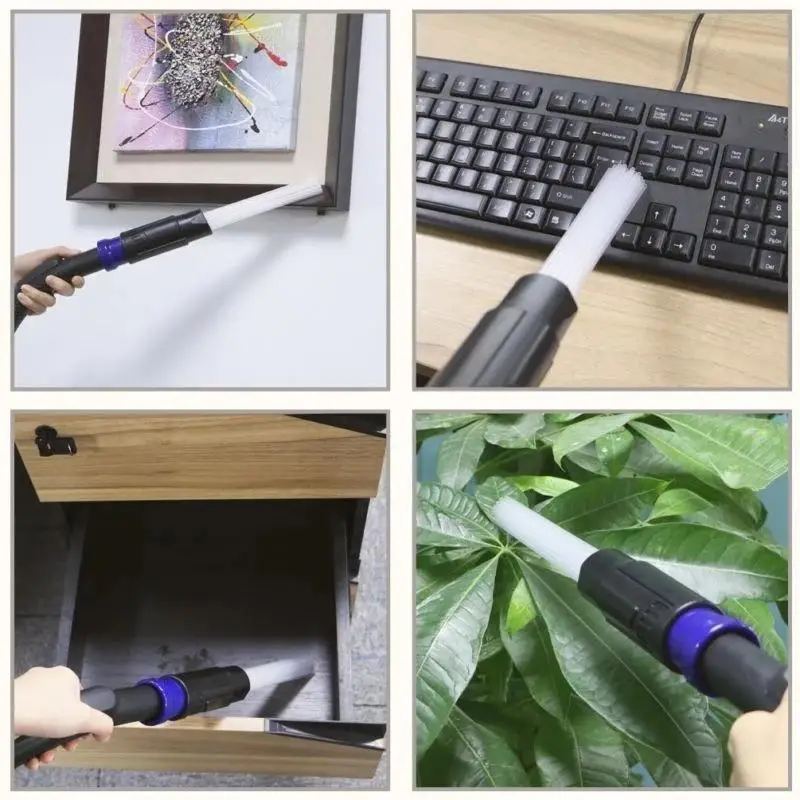 Dust Cleaning Sweeper Dusty-Brush Straw-Tube Vacuum-Cleaner Dust-Dirt-Remover Multifunction Portable Universal Tool Accessories