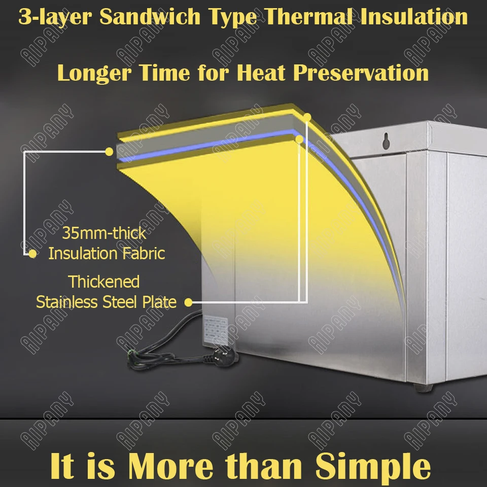 AT936 3-layer electric salamander stainless steel salamander grill commercial hanging salamander oven lift salamander machine