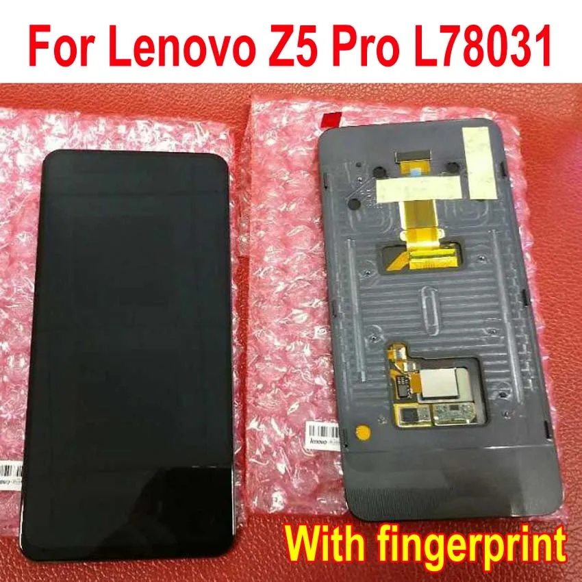 Оригинальный Новый ЖК-дисплей Z5 Pro AMOLED дигитайзер сенсорного экрана в сборе