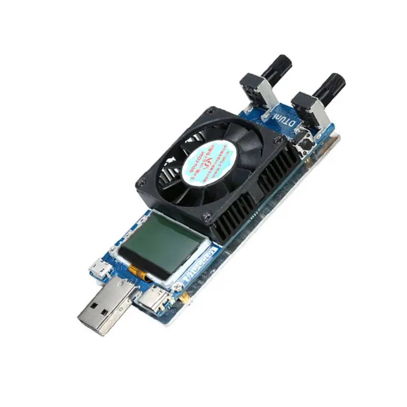

35W USB Electronic Load Tester Module Constant Current Resistance 0.2A~3A Power Battery Tester