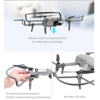 

Mavic Air 2 Propeller Foldable Quick Release Guard with Landing Gear Gimbal Props Protective for DJI Mavic air 2 Accessories