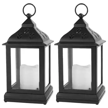 

Led Electronic Candle Lamp European Style Garden Lantern Decoration For Home