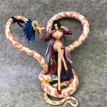 

21cm One Piece Portrait Of Pirates Neo Maximum Boa Hancock With Snake 15th Anniversary Sexy Anime Action Figure Model Toys PVC