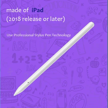 

BUBM Stylus Pen for Apple iPad, Palm Rejection High Precise iPad Pencil Compatible with iPad Pro 2020 & 2018/iPad 2019(7th Gen)