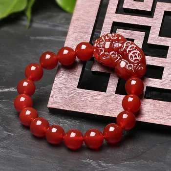 

Red brave bracelet