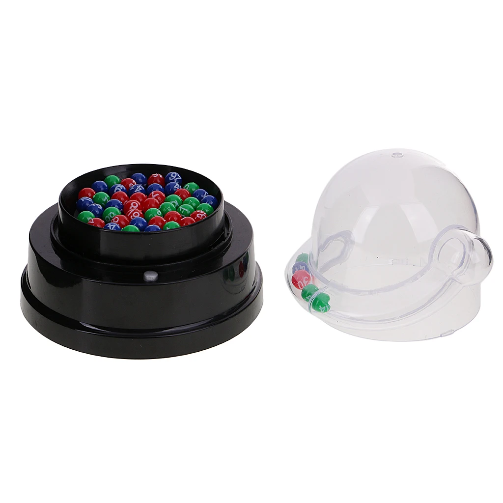Mini Lottery Bingo Games Lucky Number Picking Machine For Dance Hall Karaoke
