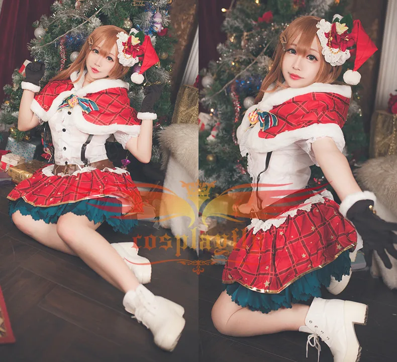 Милый! Солнечный свет! Aqours Kunikida Hanamaru карнавальный костюм на заказ рождественское