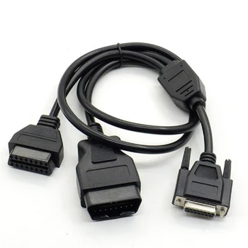 

Auto Manual Accessories Time Saving Protocol Detector Tester Repair Breakout Box OBD2 Connector Diagnostic Car Tools 16Pin