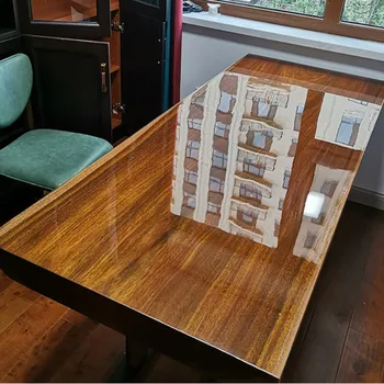 Best Deal 7edf Transparent Scratch Resistant Tablecloth Furniture Stickers Dining Table Protective Film Glass Film Explosion Proof Film Cicig Co