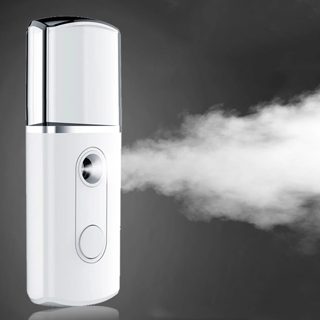 20ml Nano Portable Cold Sprayer Facial Mister Hydrator Refillable Vapor Spray Mini Face Humidifier