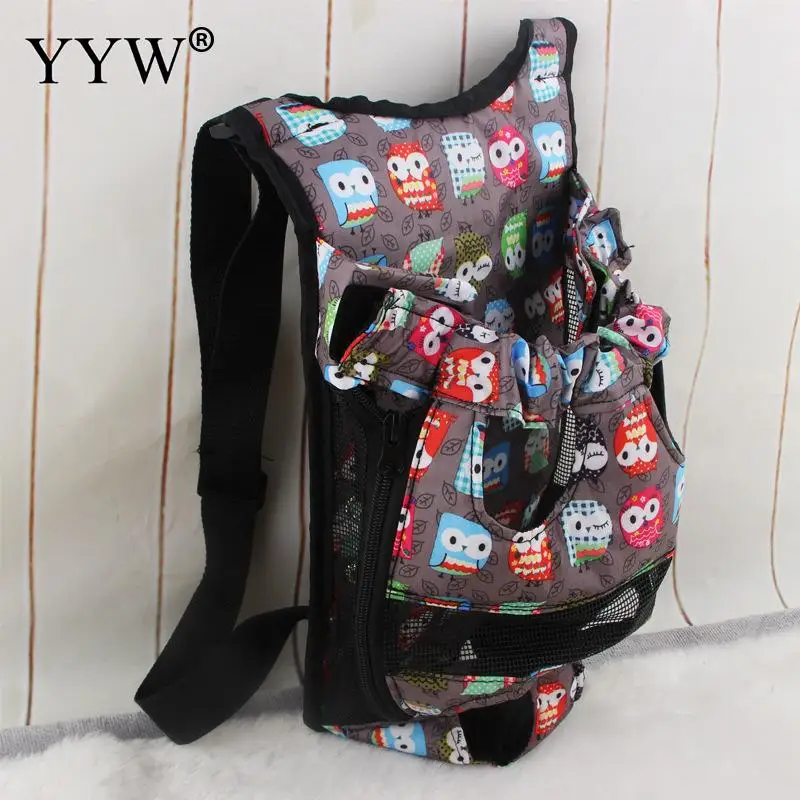 

New Cute Pet Bag Canvas Pet Backpack Pet Dog Carriers Backpacks Cat Puppy Pet Front Shoulder Carry Sling Bag Outdoor Supplies