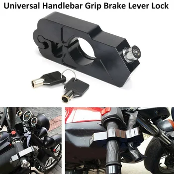 

Motorcycle Brake Lever Lock Handlebar Anti Theft Security Replacement Set