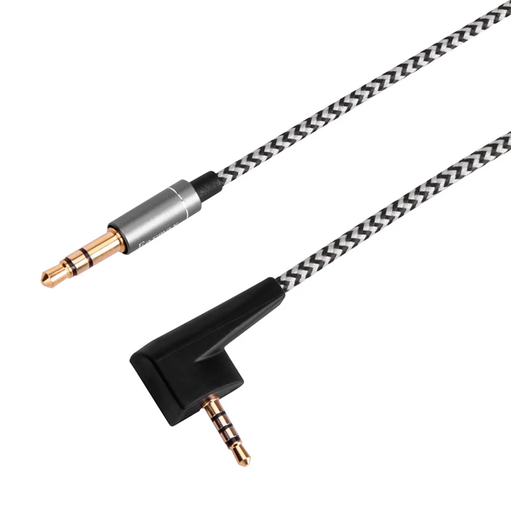 Оплетенный сменный стерео аудио кабель удлинитель OFC для наушников Sennheiser HD438 HD439