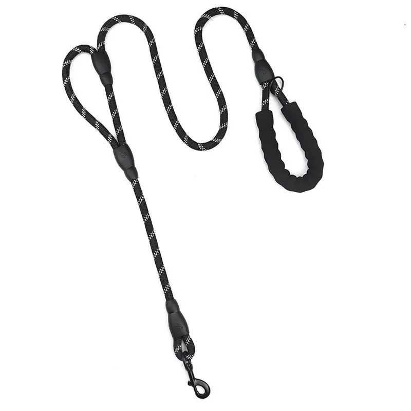 6Ft Heavy Duty Guinzaglio Del Cane Per Le Medie Cani Di Taglia Grande 2 Morbido Imbottito Maniglie Confortevole Riflettente Guinzaglio Dell'Animale Do