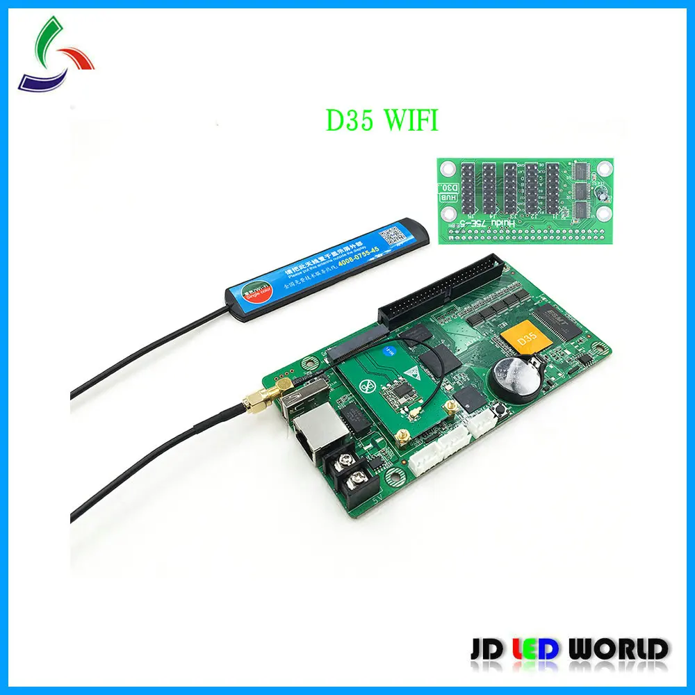 HUIDU D05 D06 D15 D35 C15C C35 wifi беспроводной RGB полноцветный светодиодный экран контроллер