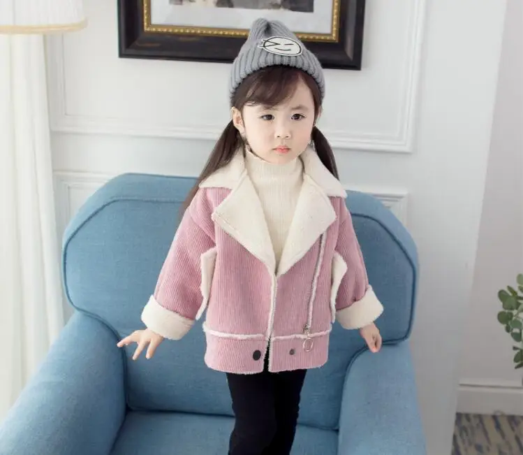 

2019 New Autumn Girl Spring and Autumn Hooded Short Jacket Children's Casual Coat Children's Clothing Tide Coat Dnn134