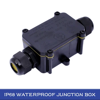 

IP68 Waterproof Connector Junction Box Outdoor 2 3 4 5 Way 5-12mm Cable Connectors Electrical External Power Cord Conector