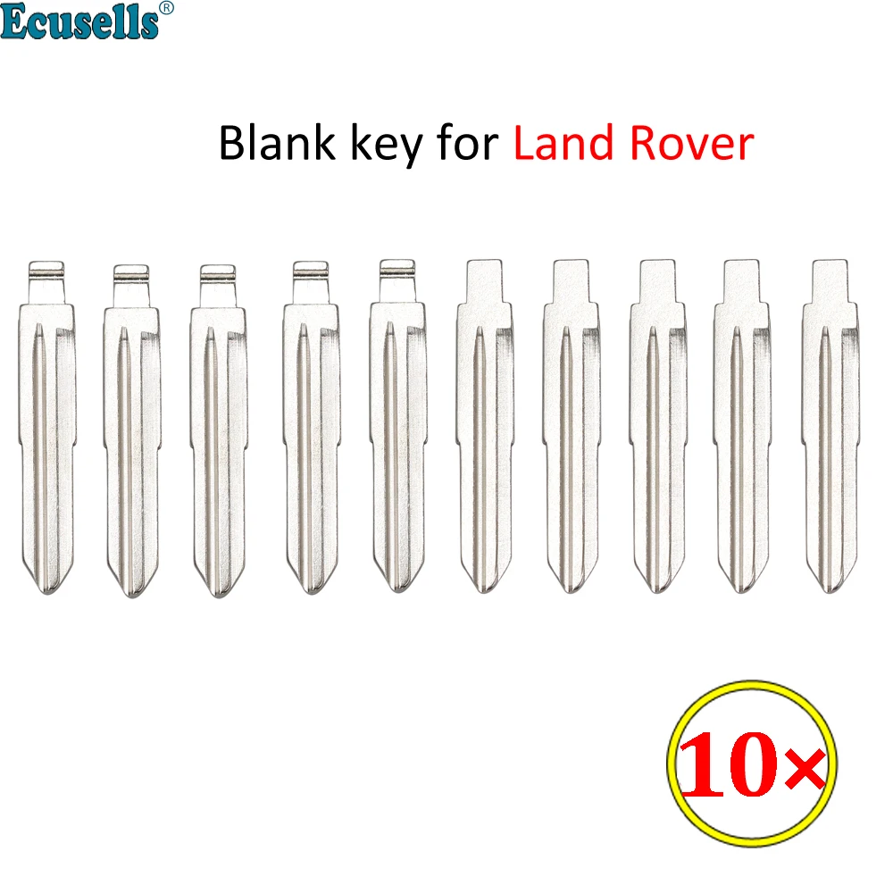 10 Pz/Lotto Modificato Flip Blank Key Blade Rv4 Ne38 Uncut Per Land Rover Range Rove Freelander Defender Discovery