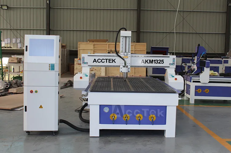 3D Китай cnc деревообрабатывающий фрезерный станок с CCD AKM1325
