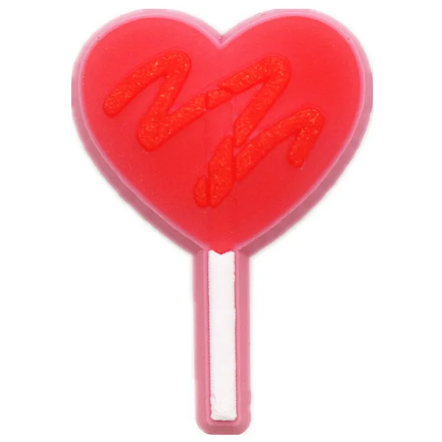 31 Kinds of Fitness Medical Food Shoe Charms Accessories Cute Animals PVC Shoe Decoration for Croc jibz Kids Party X-mas Gifts Pink lollipop