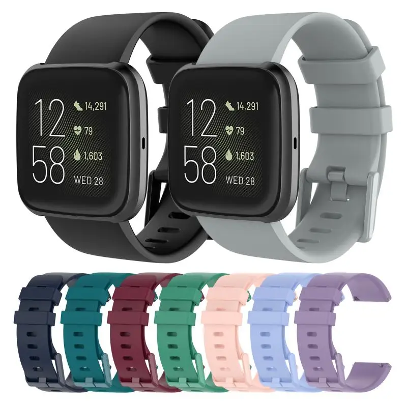 fitbit versa lite strap size