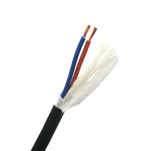 Гибкий Силовой Кабель 2 ядра 0,5, 0,75, 1, 1,5, 2,5 мм м² с чистой бескислородной медью 5 м(20,19, 17,15, 13AWG