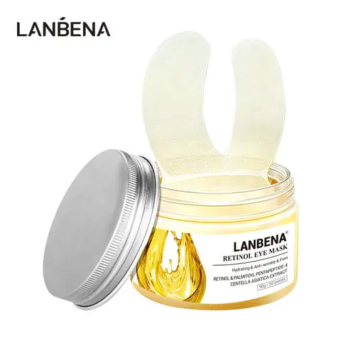 Retinol Eye Mask Eye Patch Reduces Dark Circles Ageless Anti-Puffiness Lifting Firming Eye Serum Cream Skin Care 50PCS