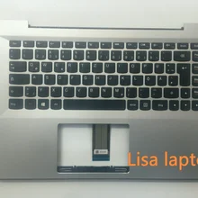 Для lenovo uppercase w s41-70 silver BKL GR new 500s-14 300s-14 немецкая двуязычная клавиатура 5CB0J33035