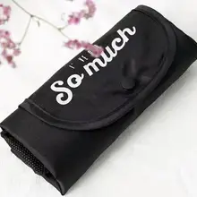 Nylon Black Reusable Shopping Bags Women Foldable Tote Bag Portable Cloth Eco Grocery Bag Folding Large Capacity Handbags