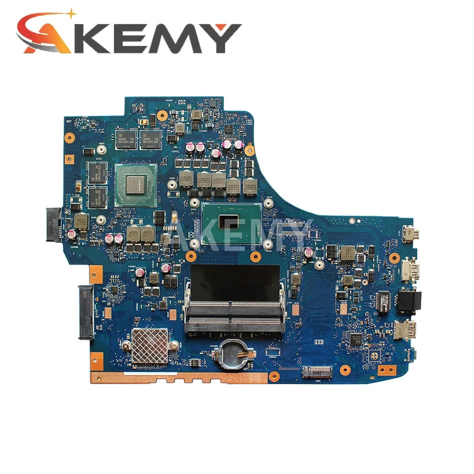 Akemy GL752VW оригинальная материнская плата для ASUS ROG ZX70V FX71PRO GL752VL GL752V ноутбука с I7 6700HQ