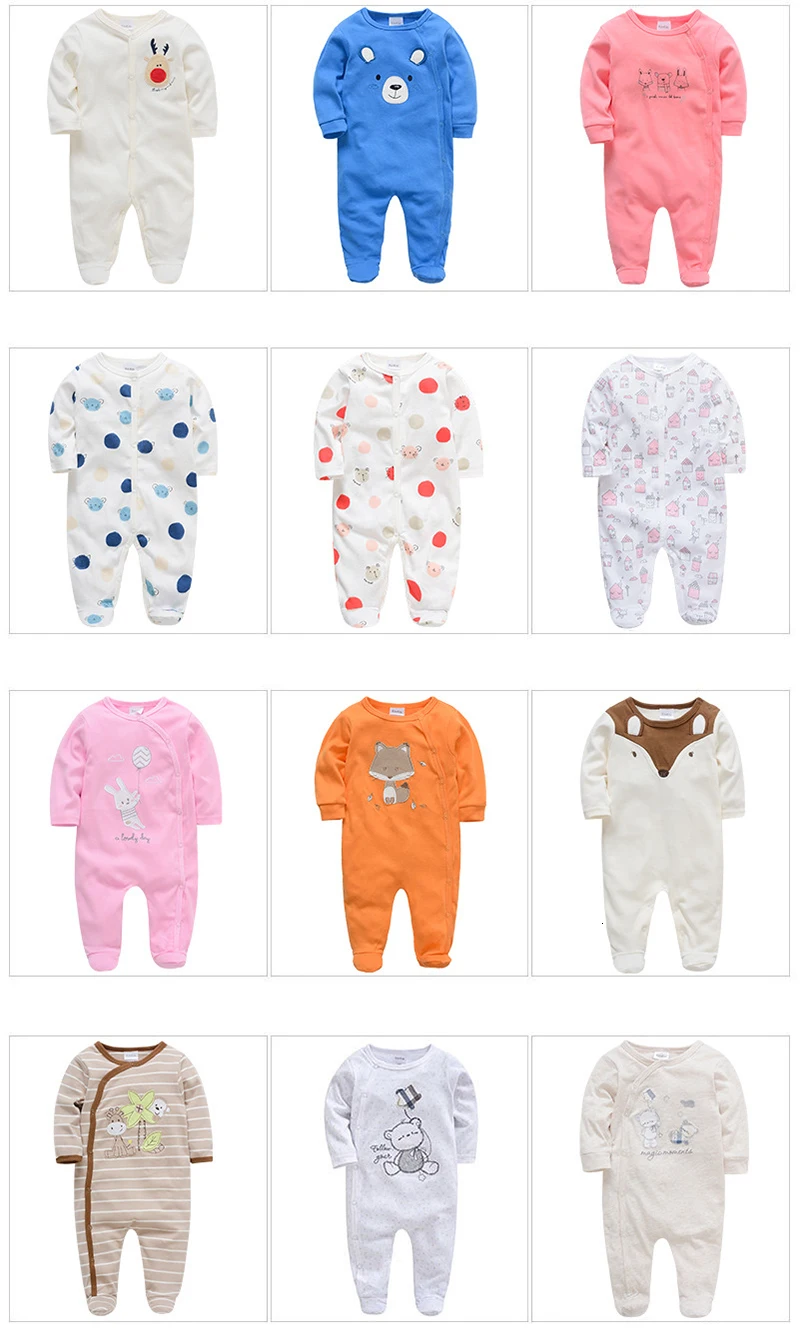 Autumn Newborn Pyjama Pure Cotton Baby Girl Clothes Cartoon Long Sleeve Climb FootiesBaby Boy Sleepsuit 0-12 Month Jumpsuit _07.jpg_.webp