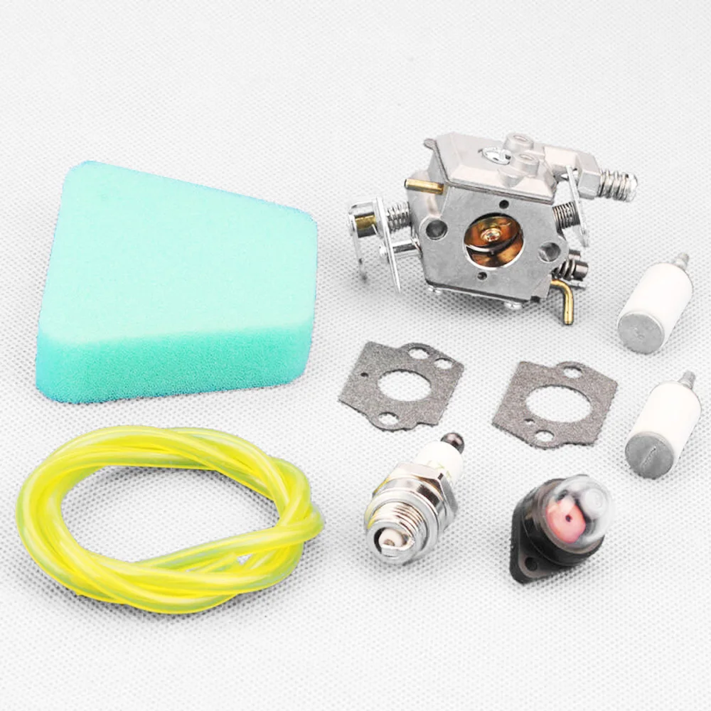 

Carburetor Spark Plug Primer Bulb Kit For McCulloch Mac 2214 AV 2316 AV 2416 AVT