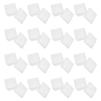 

100Pcs Reptile Breeding Boxes Transparent Feeding Boxes Insect Cage Tank