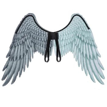 

8 Styles Adult Kids 3D Bird Feather Wing Halloween Cosplay Angel Demon Wings Festival Carnival Costume Prop Paper Box Packaging