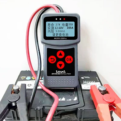 

Battery Tester Car Battery Capacity Life Tester Battery Internal Resistance Tester