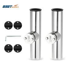 2X рейка из нержавеющей стали 316 удочка держатель стойки полюс кронштейн поддержка зажим на 3/4 до 1-1/4 дюймов оборудование для морских лодок