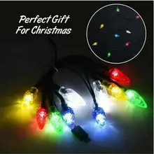 Merry Christmas Led Light USB Cable Dci Charger Cord Multicolored Lights Festival Holiday Dress Light For Iphone Android Phone
