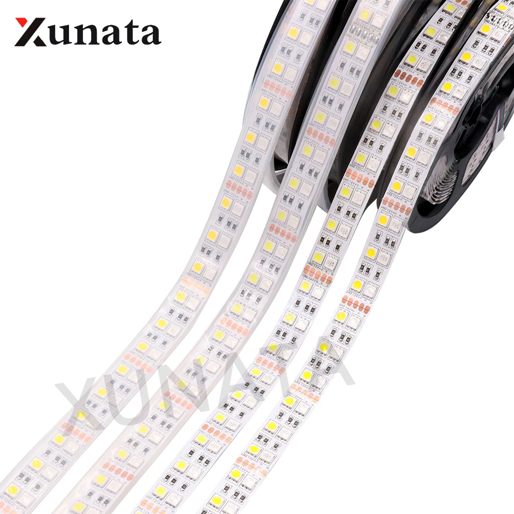 5050 Светодиодная лента DC 12V 24V RGB RGBW RGBWW светодиодный светильник лампа IP21 IP65 IP67