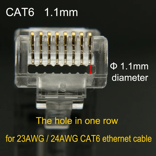 Xintylink connettore rj45 cat6 cat5e 50U/6U cavo ethernet spina utp 8P8C rj  45 cat 6 rete lan jack cat5 internet alta qualità - AliExpress