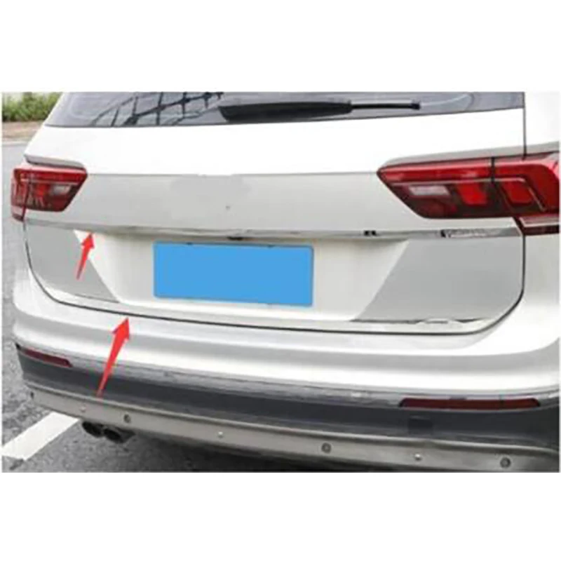 19 для Volkswagen tiguan L специальное украшение багажника модифицированные декоративные полосы багажника