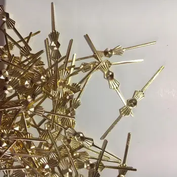 

33mm 40mm Metal Butterfly Buckle Chrome Golden Crystal Pendants Lamp Parts Connectors