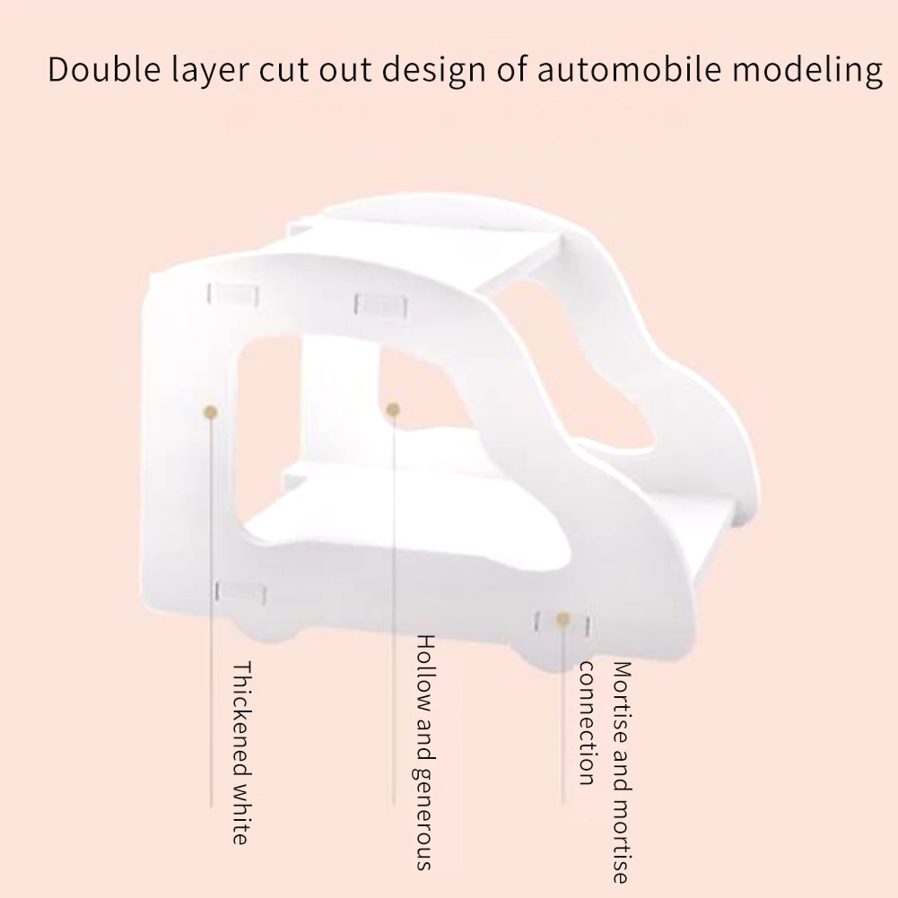 Accessories Double Layer With Hook Non Drilling Wall Mount Modern Easy Install Router Holder Plastic Space Saving TV Box Shelf | Дом и сад