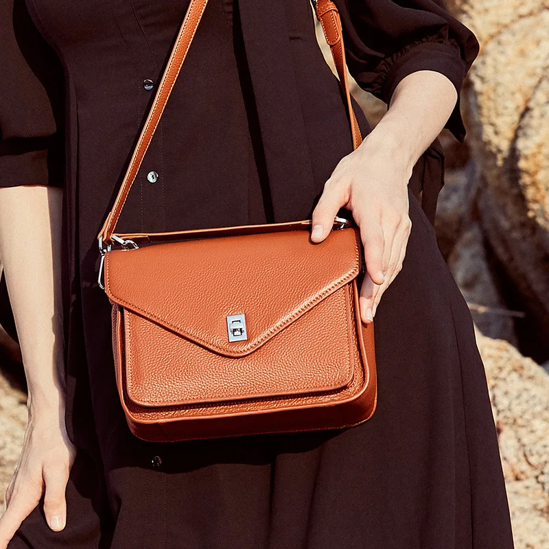 

Fashion Small Square Bag, Simple Handbag Diagonal Shoulder Bag
