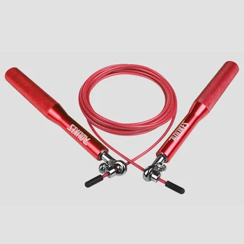 

3-Meter Steel Wire Bearing Skipping Jump Rope Adjustable Fitnesss Exercise Non-slip Handle Design Comfortable