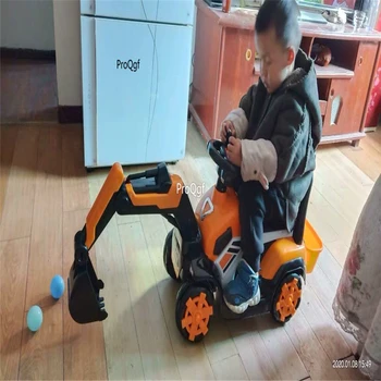 

Ngryise excavating machine children big toy can seat in it