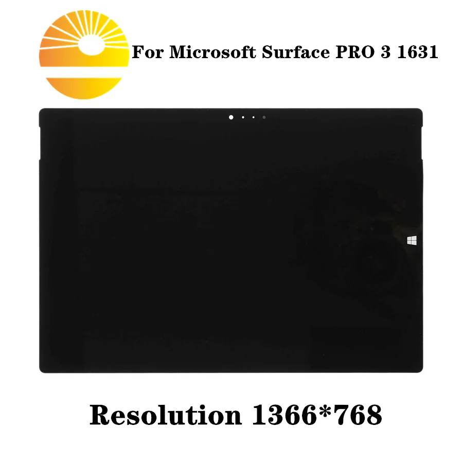 New LCD Digitizer For Microsoft Surface Pro 3 1631 TOM12H20 V1.1 LTL120QL01 003 lcd display touch screen digitizer panel | Компьютеры и