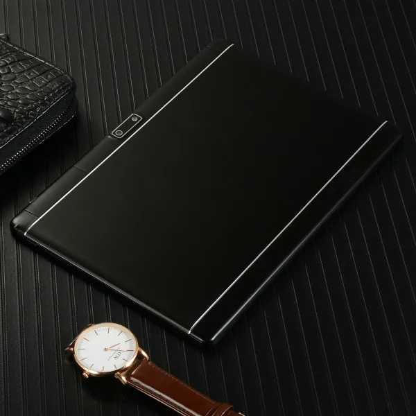black 10,1 дюймов Восьмиядерный 6G+ 128G Android 8,1 WiFi планшетный ПК двойная SIM Двойная камера Bluetooth 4G WiFi телефонный планшет - Комплект: black
